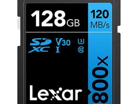 Cartão de Memória SDXC Lexar UHS-I 800x - 128GB For Sale