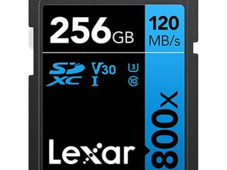 Cartão de Memória SDXC Lexar UHS-I 800x - 256GB Cheap