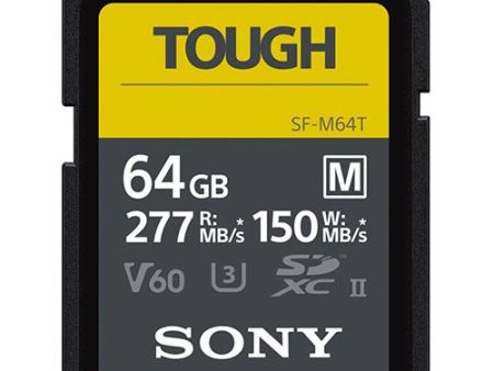 Cartão de Memória SDXC Sony Tough SF-M64T UHS-II - 64GB Discount