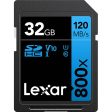 Cartão de Memória SDHC Lexar 800x V10 - 32GB Cheap