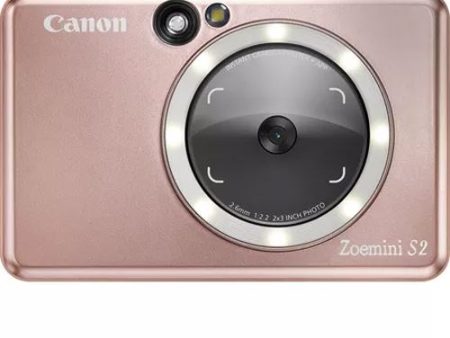 Máquina Fotográfica Instantânea Canon Zoemini S2 - Rosa Dourado Online Sale