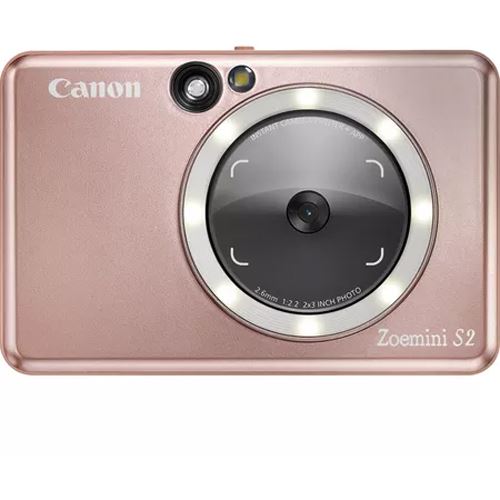 Máquina Fotográfica Instantânea Canon Zoemini S2 - Rosa Dourado Online Sale