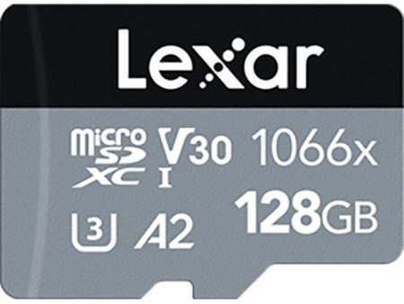 Cartão de Memória MicroSDXC Lexar Professional 1066x - 128GB - Silver Online