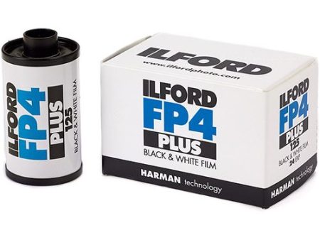 Rolo 35 mm Ilford FP4 Plus 135 24 - Preto e Branco For Discount