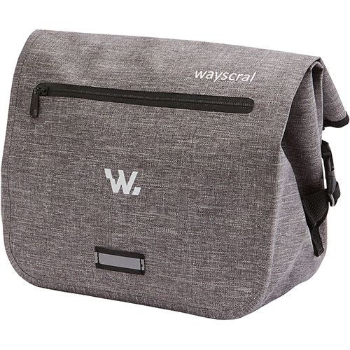 Mochila de Guiador Wayscral Dianteira - Cinzento Fashion