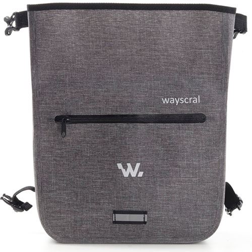 Mochila de Guiador Wayscral Dianteira - Cinzento Fashion