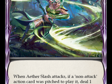 Aether Slash (Yellow) [DYN183] (Dynasty)  Rainbow Foil on Sale