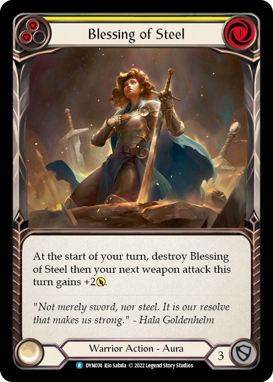 Blessing of Steel (Yellow) [DYN074] (Dynasty) Cheap