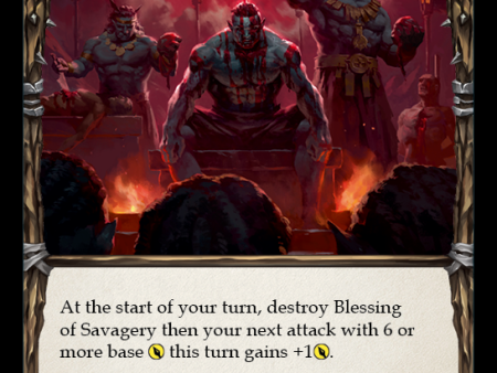 Blessing of Savagery (Blue) [DYN015] (Dynasty) For Cheap