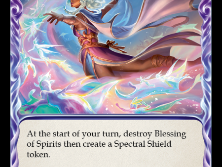 Blessing of Spirits (Blue) [DYN220] (Dynasty)  Rainbow Foil Online Sale