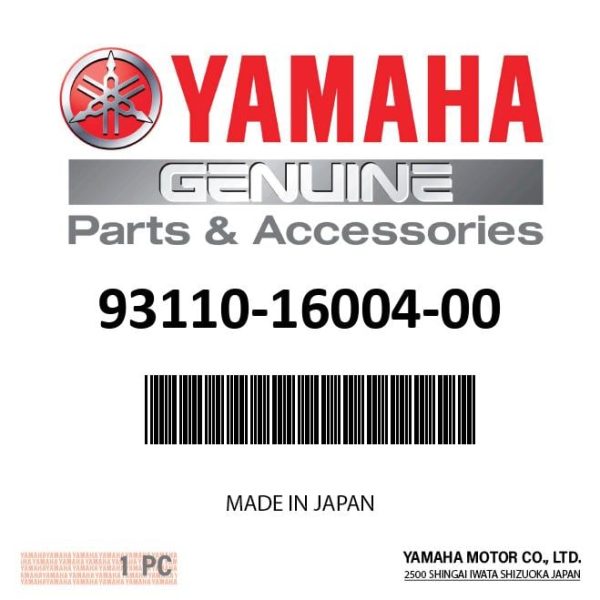 Yamaha - Oil seal - 93110-16004-00 For Cheap